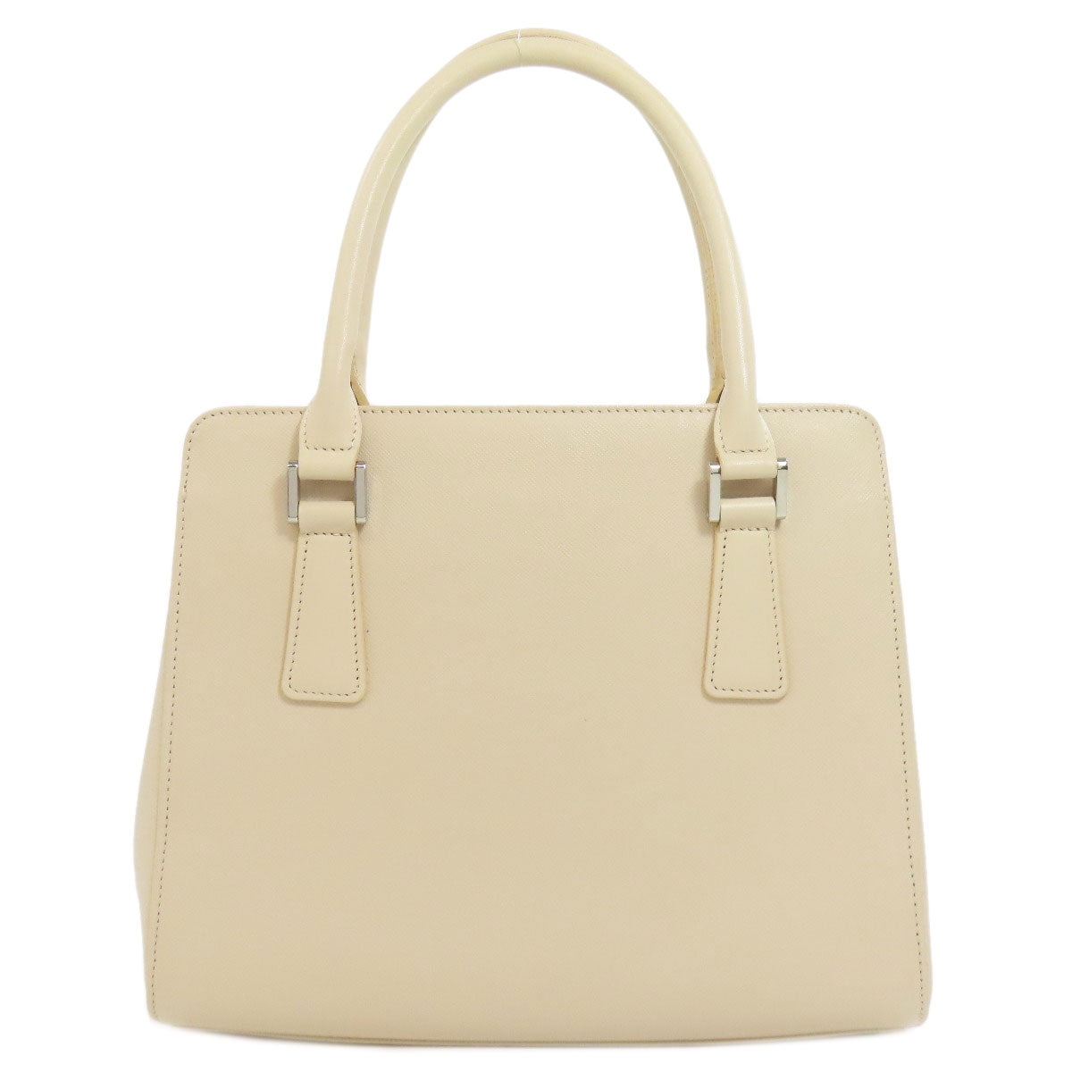 BURBERRY Handbag PVC beige logo Women Used Authentic