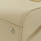BURBERRY Handbag PVC beige logo Women Used Authentic