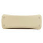 BURBERRY Handbag PVC beige logo Women Used Authentic
