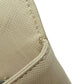 BURBERRY Handbag PVC beige logo Women Used Authentic