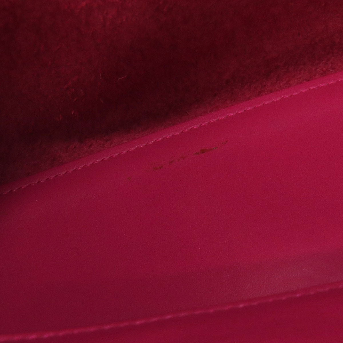 SAINT LAURENT Handbag leather pink Petit Cabas 2WAY Women Used Authentic