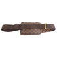 LOUIS VUITTON Sling bag N51994 Damier canvas Brown Geronimos Women Used Authentic