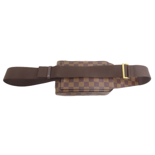LOUIS VUITTON Sling bag N51994 Damier canvas Brown Geronimos Women Used Authentic