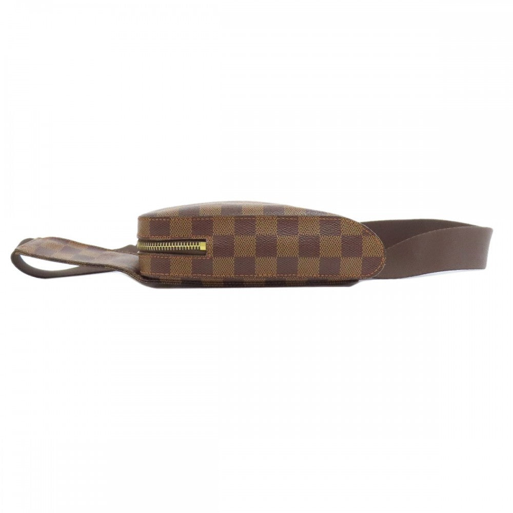 LOUIS VUITTON Sling bag N51994 Damier canvas Brown Geronimos Women Used Authentic