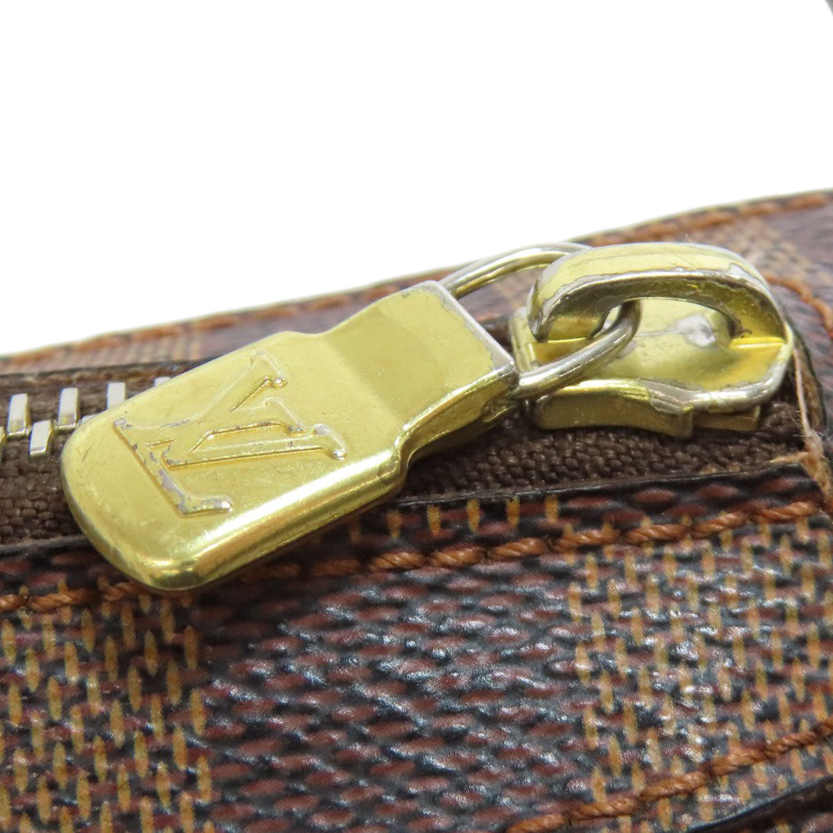 LOUIS VUITTON Sling bag N51994 Damier canvas Brown Geronimos Women Used Authentic