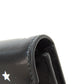 BALENCIAGA Long Wallet Purse 499207 Calfskin black Star motif Women Used Authentic