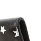 BALENCIAGA Long Wallet Purse 499207 Calfskin black Star motif Women Used Authentic