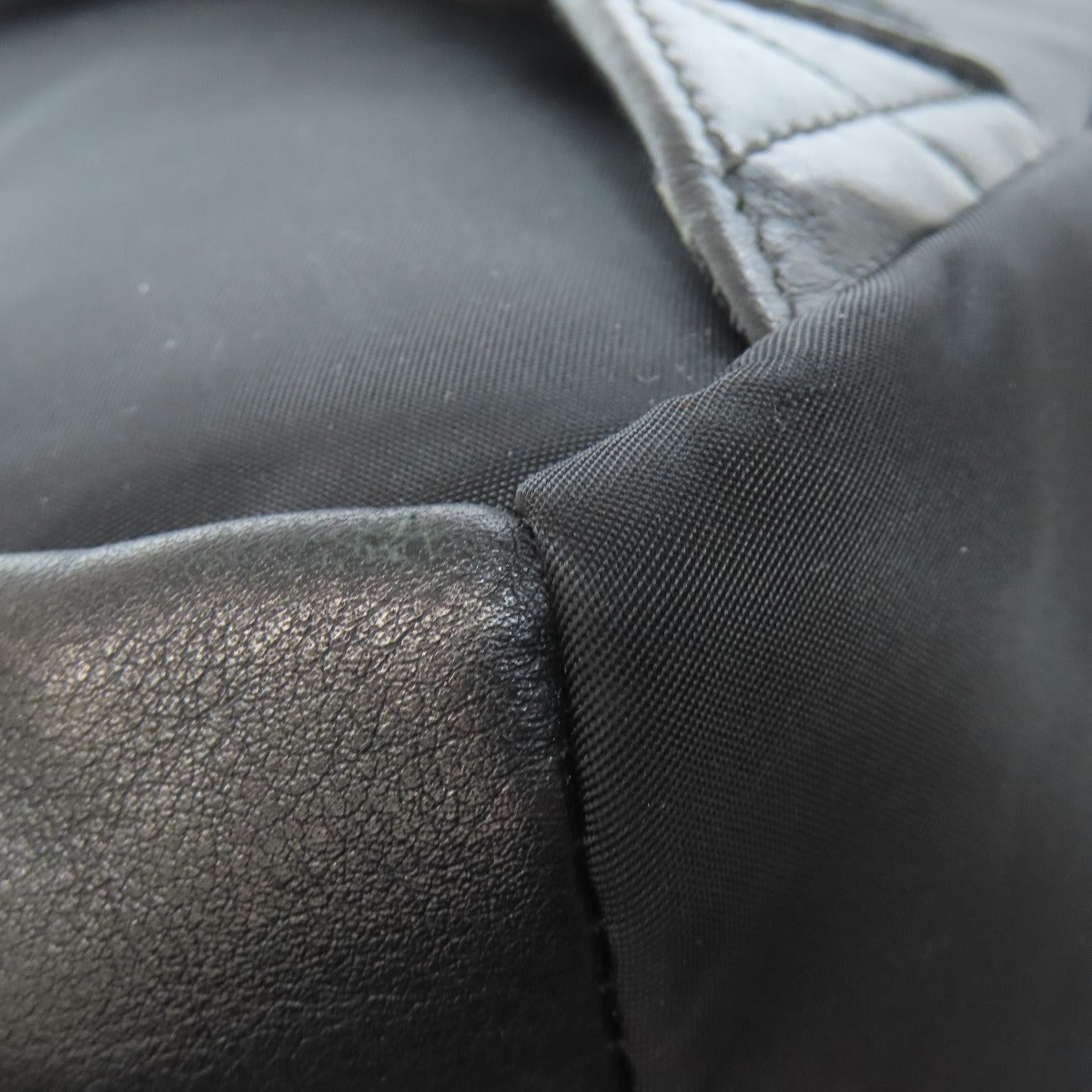 Givenchy Backpack Nylon, Leather black logo Women Used Authentic