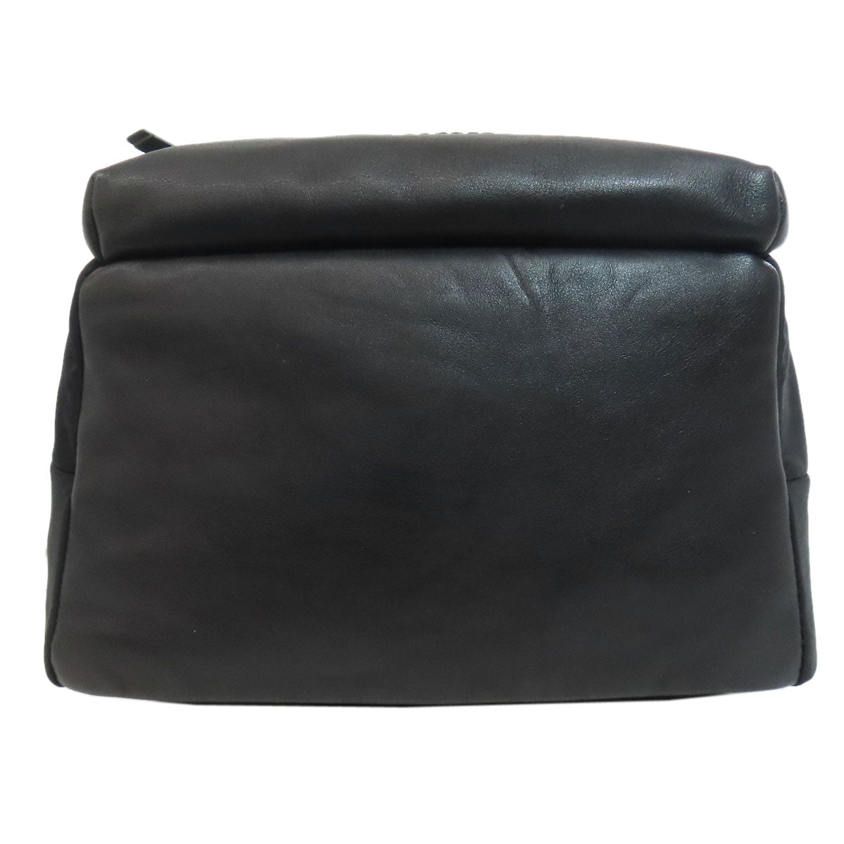 Givenchy Backpack Nylon, Leather black logo Women Used Authentic
