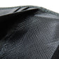 PRADA Long Wallet Purse 1MH132 Safiano black logo Women Used Authentic