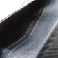 PRADA Long Wallet Purse 1MH132 Safiano black logo Women Used Authentic