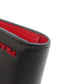PRADA Bifold Wallet 1MV204 Safiano black Monkey Print Women Used Authentic