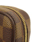 LOUIS VUITTON Accessory pouch N61738 Damier canvas Brown Etui Okapi PM Women Used Authentic