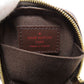LOUIS VUITTON Accessory pouch N61738 Damier canvas Brown Etui Okapi PM Women Used Authentic