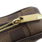 LOUIS VUITTON Accessory pouch N61738 Damier canvas Brown Etui Okapi PM Women Used Authentic