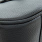 BURBERRY Handbag leather black logo Women Used Authentic