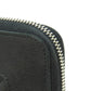 CHANEL Long Wallet Purse lambskin black Mademoiselle SilverMetal Women Used Authentic