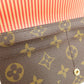 LOUIS VUITTON Long Wallet Purse M60415 Monogram canvas Brown Portefeuille Sarah Trunk Women Used Authentic