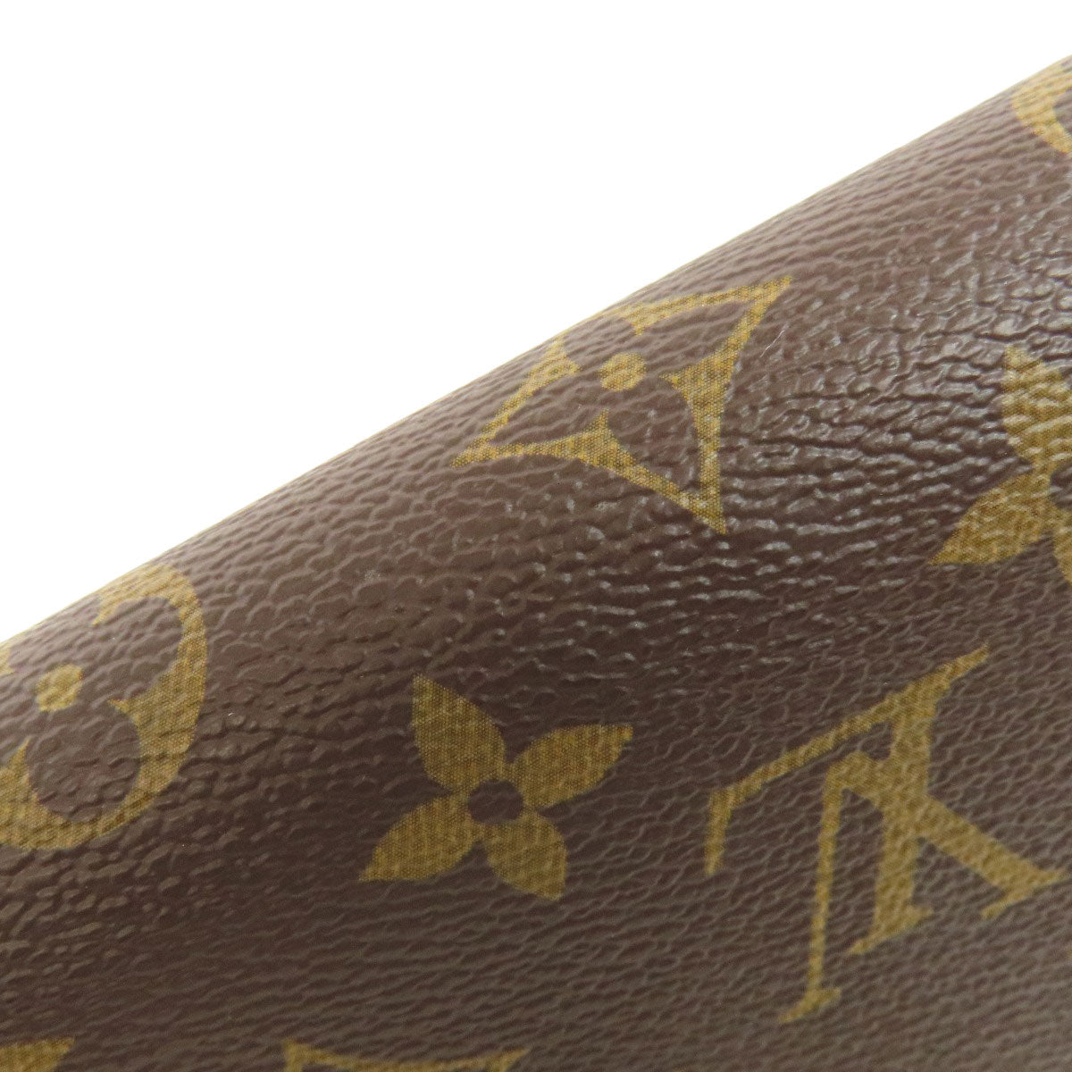 LOUIS VUITTON Long Wallet Purse M60415 Monogram canvas Brown Portefeuille Sarah Trunk Women Used Authentic
