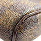 LOUIS VUITTON Shoulder Bag N51296 Damier canvas Brown Pochette Ipanema PM Women Used Authentic