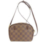 LOUIS VUITTON Shoulder Bag N51296 Damier canvas Brown Pochette Ipanema PM Women Used Authentic