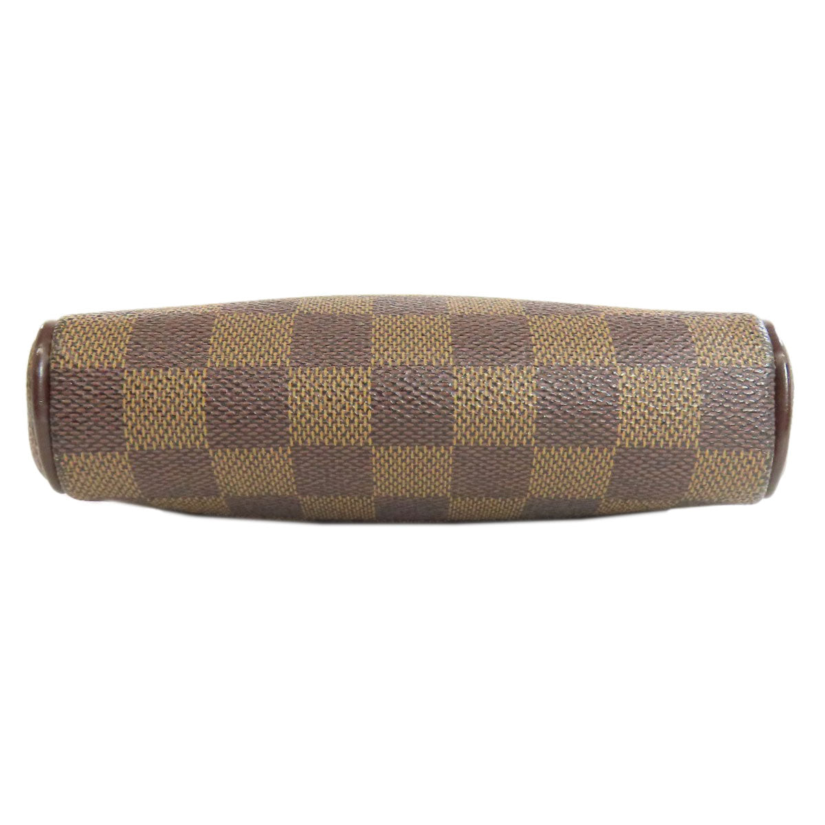 LOUIS VUITTON Shoulder Bag N51296 Damier canvas Brown Pochette Ipanema PM Women Used Authentic