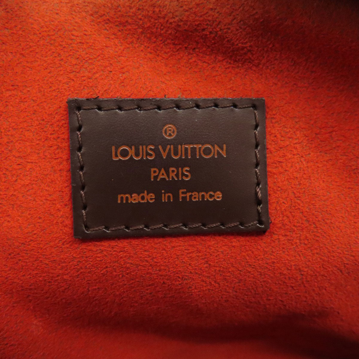 LOUIS VUITTON Shoulder Bag N51296 Damier canvas Brown Pochette Ipanema PM Women Used Authentic