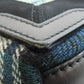BALENCIAGA Handbag 390346 Wool, Leather green Navy Cabas XS Check Pattern 2WAY Women Used Authentic