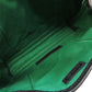 BALENCIAGA Handbag 390346 Wool, Leather green Navy Cabas XS Check Pattern 2WAY Women Used Authentic