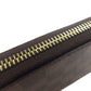 LOUIS VUITTON Long Wallet Purse N41661 Damier canvas Brown Zippy wallet Women Used Authentic