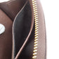 LOUIS VUITTON Long Wallet Purse N41661 Damier canvas Brown Zippy wallet Women Used Authentic