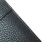 LOUIS VUITTON Long Wallet Purse M61248 Taurillon Clemence black Portefeuille Capsine Women Used Authentic