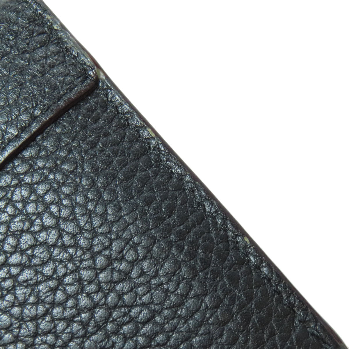 LOUIS VUITTON Long Wallet Purse M61248 Taurillon Clemence black Portefeuille Capsine Women Used Authentic