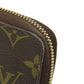 LOUIS VUITTON Long Wallet Purse M60002 Monogram canvas Brown Zippy Organizer mens Used Authentic