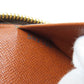 LOUIS VUITTON Long Wallet Purse M60002 Monogram canvas Brown Zippy Organizer mens Used Authentic