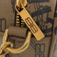 BALENCIAGA Shoulder Bag 702723 PVC Brown BB monogram Women Used Authentic