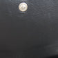 BALENCIAGA Bifold Wallet 594312 leather black logo Tri-fold Wallet Women Used Authentic