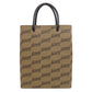 BALENCIAGA Handbag 693805 PVC Brown BB Monogram 2WAY Women Used Authentic
