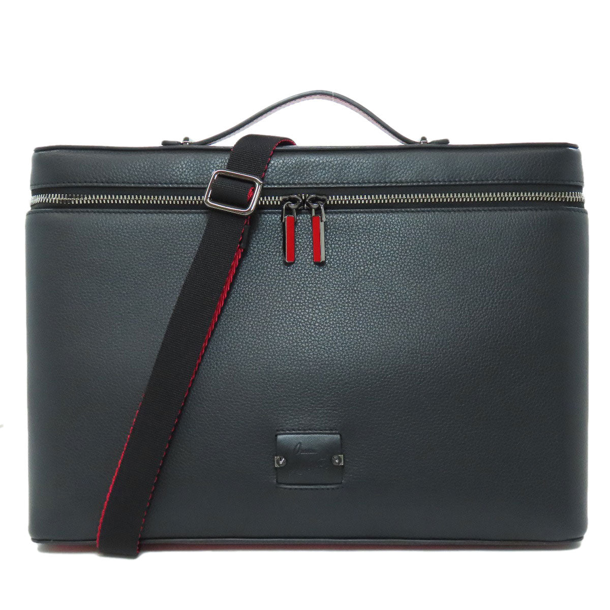 Christian Louboutin Handbag leather black 2WAY