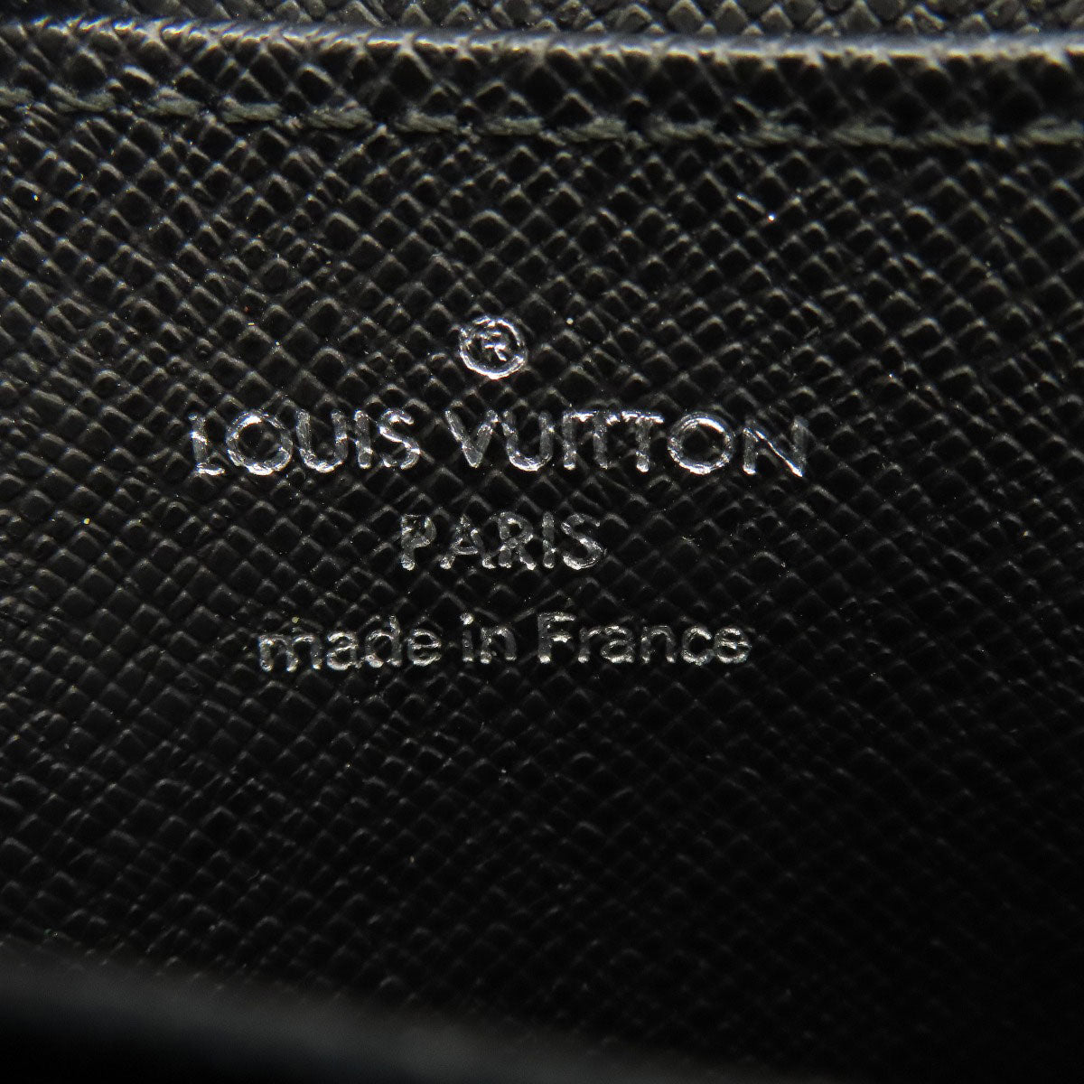 LOUIS VUITTON Coin case N63076 Damier canvas gray Zippy coin purse mens Used Authentic