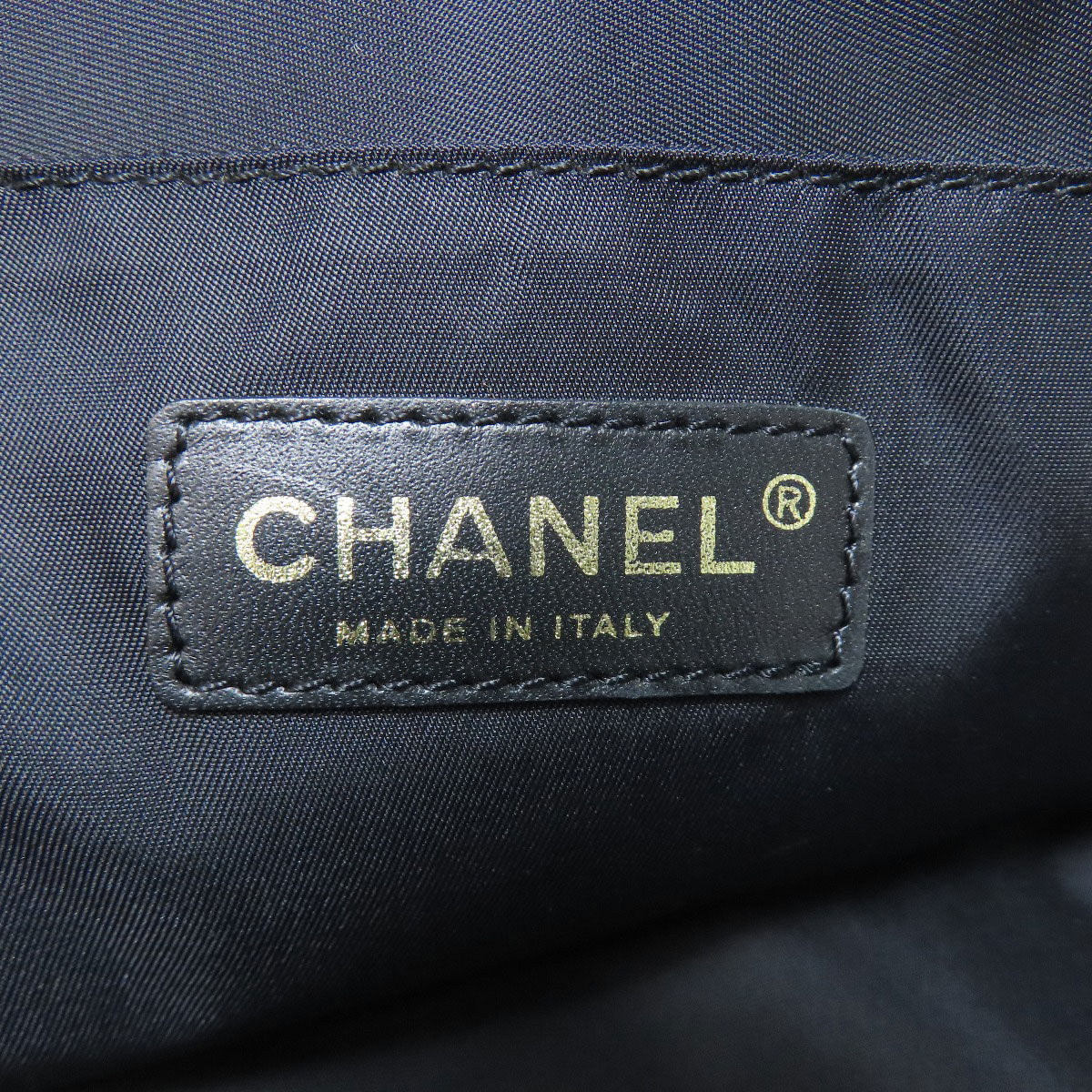 CHANEL Tote Bag Nylon black New Travel Line Tote Women Used Authentic