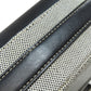 BURBERRY Shoulder Bag canvas gray logo Women Used Authentic