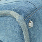 BALENCIAGA Handbag 671402 denim blue Hardware Small 2WAY Women Used Authentic