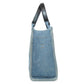 BALENCIAGA Handbag 671402 denim blue Hardware Small 2WAY Women Used Authentic