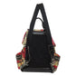 BURBERRY Backpack Nylon Brown Graffiti Women Used Authentic