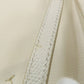 CELINE Handbag leather white Vertical Cabas 2WAY Women Used Authentic