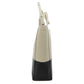 CELINE Handbag leather white Vertical Cabas 2WAY Women Used Authentic