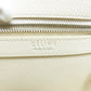 CELINE Handbag leather white Vertical Cabas 2WAY Women Used Authentic