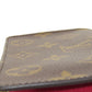 LOUIS VUITTON Bifold Wallet M69433 Monogram canvas Brown Portefeuille Juliet Women Used Authentic