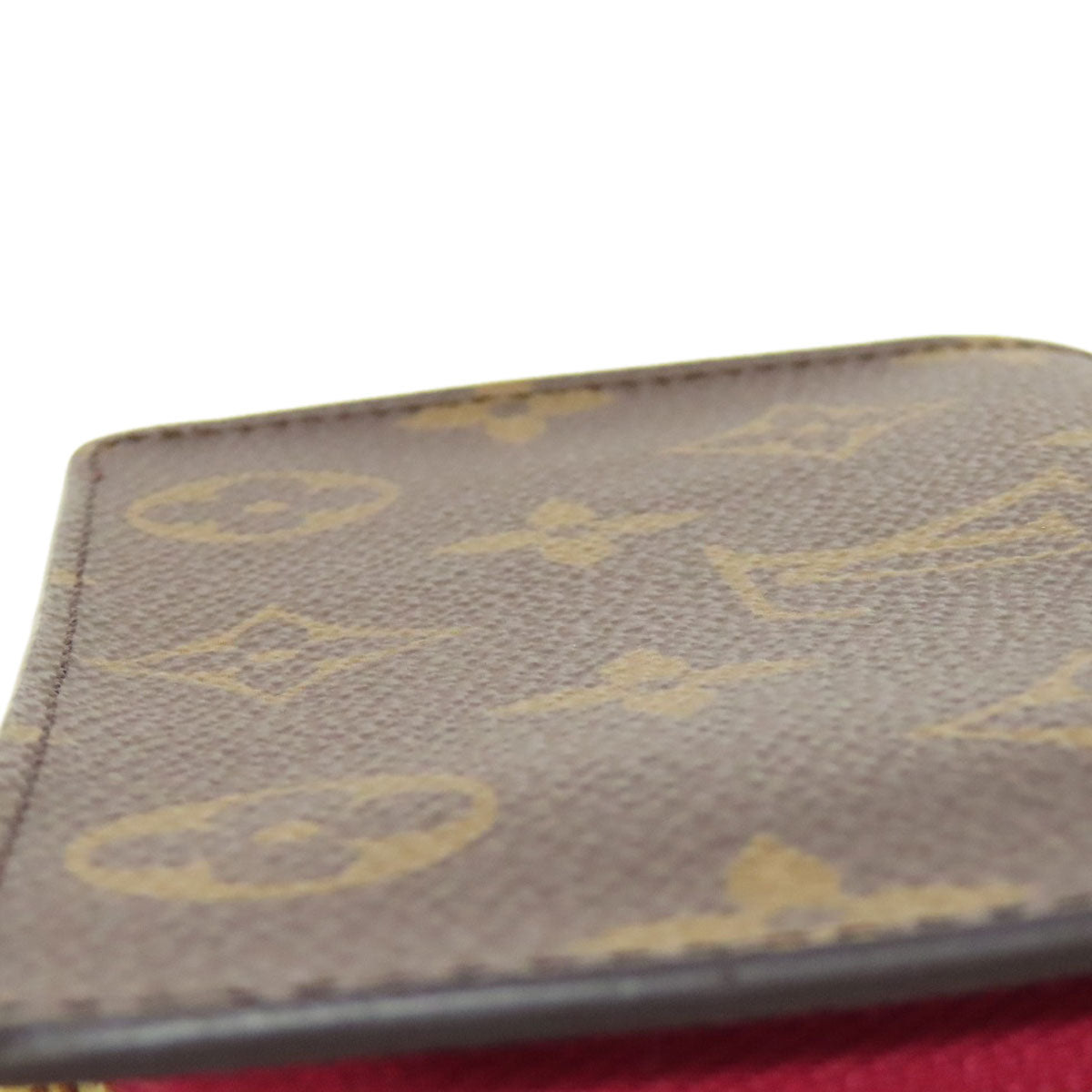 LOUIS VUITTON Bifold Wallet M69433 Monogram canvas Brown Portefeuille Juliet Women Used Authentic